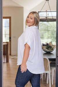 Shopin La Sweet Simplicity Button Down Blouse