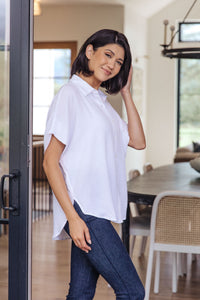 Shopin La Sweet Simplicity Button Down Blouse