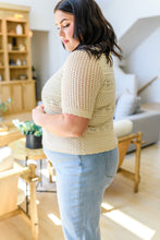 Load image into Gallery viewer, One Eleven North Thea Crocheted Knit Top