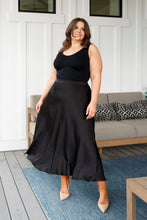 Load image into Gallery viewer, JODIFL Timeless Tale Maxi Skirt in Black