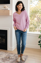 Load image into Gallery viewer, One Eleven North Totally Verified Long Sleeve V-Neck Top