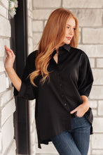 Load image into Gallery viewer, ONE ELEVEN NORTH Turned Out Perfect Oversized Button Down Shirt PLUS