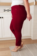 Load image into Gallery viewer, JUDY BLUE Wanda High Rise Control Top Skinny Jeans Scarlet