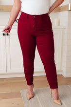 Load image into Gallery viewer, JUDY BLUE Wanda High Rise Control Top Skinny Jeans Scarlet