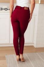 Load image into Gallery viewer, JUDY BLUE Wanda High Rise Control Top Skinny Jeans Scarlet