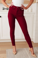 Load image into Gallery viewer, JUDY BLUE Wanda High Rise Control Top Skinny Jeans Scarlet