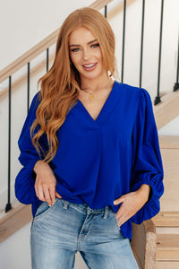 Andree By Unit What Do You Say Balloon Sleeve Blouse