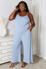 Load image into Gallery viewer, Basic Bae Full Size Spaghetti Strap V-Neck Jumpsuit